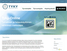 Tablet Screenshot of online.tyky-kuntoseteli.fi